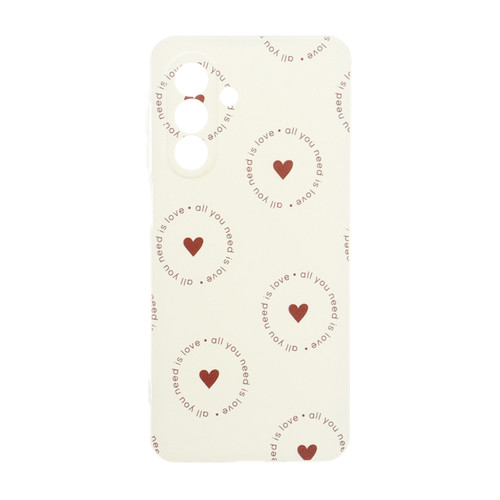 قاب ژله ای سوزنی طرح دار دور مات Samsung Galaxy A17