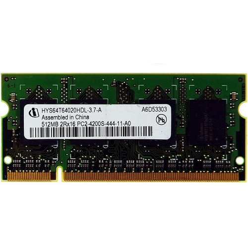 رم لپ تاپ اینفینئون مدل DDR2 5300S ظرفیت 512 مگابایت