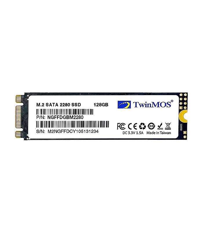 حافظه اینترنال SSD ظرفیت 128 گیگابایت TwinMOS مدل NVMEDGBM2280