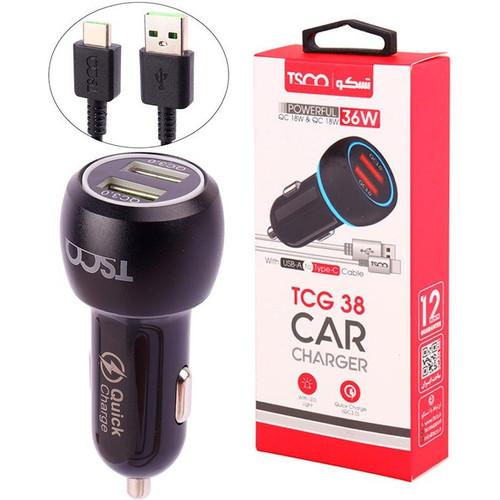 شارژر فندکی تسکو TCG 38
