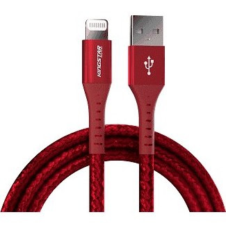 کابل شارژ آیفون کینگ استار مدل K125i قرمز