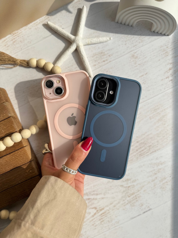 قاب لنز کربن مات مگ سیف آیفون 13/14/15 رنگ بنفش