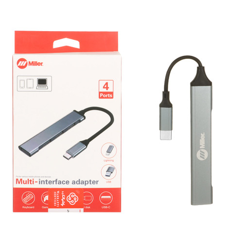 هاب 4 پورت Miller Type-C مدل MHU-930