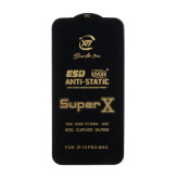 محافظ صفحه نمایش شیشه ای Iphone 15 Pro Max - Full Cover Super X بسته 3تایی