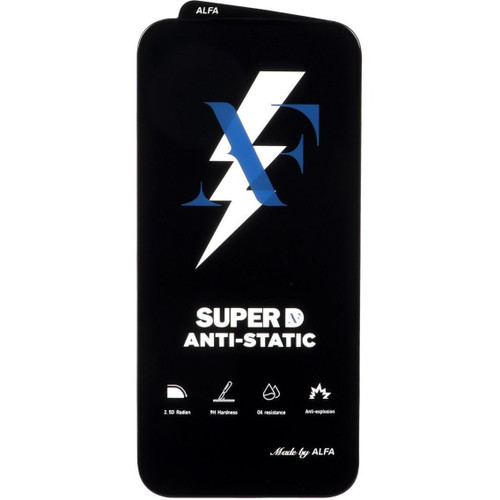 محافظ صفحه نمایش شیشه ای Super D Anti Static ALFA مدل Apple iPhone 17 Pro بسته 3تایی