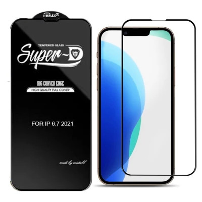 گلس محافظ صفحه سوپر دی مدل Anti Static مناسب Iphone 13 Pro Max بسته 2تایی