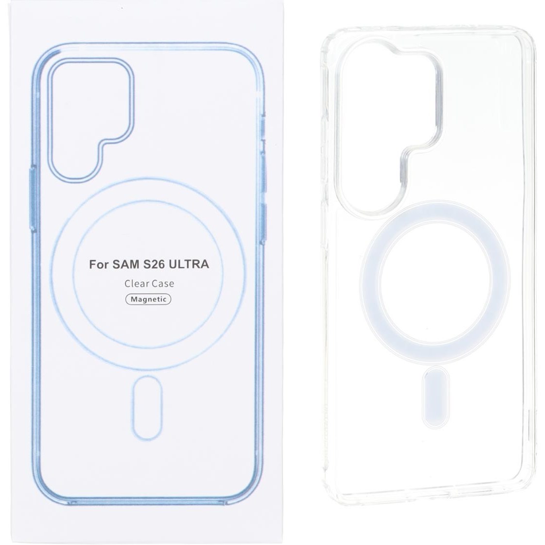 قاب شفاف Samsung Galaxy S26 Ultra با قابلیت شارژ MagSafe