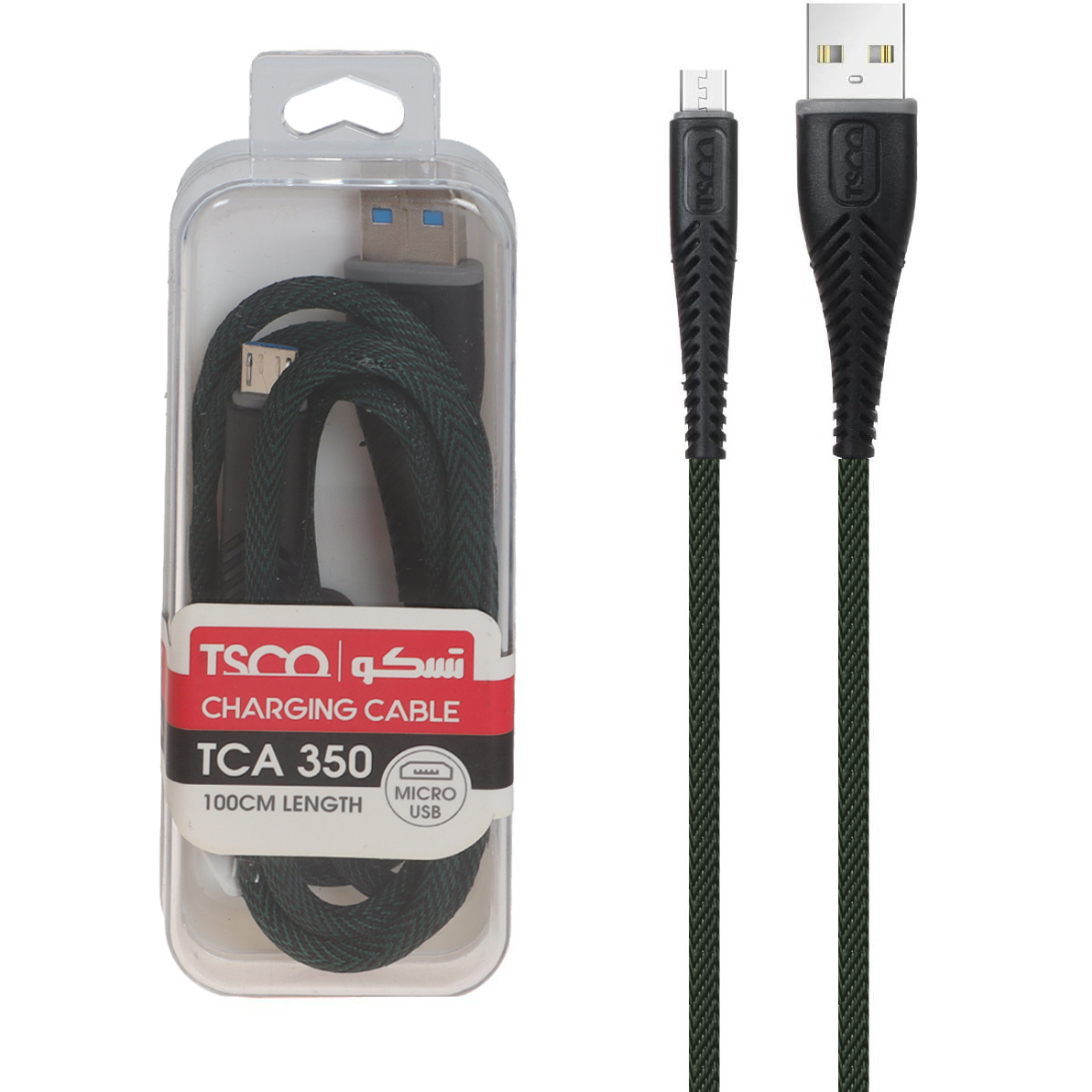 کابل میکرو یو اس بی تسکو مدل TCA351 طول ۱ متر