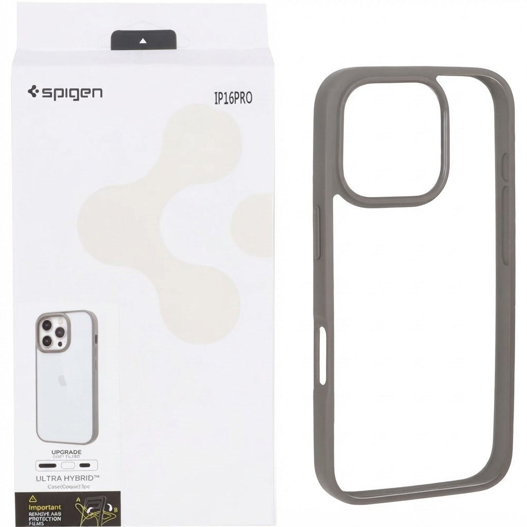 قاب اورجینال Spigen با توری اسپیکر فلزی Apple iPhone 16 Pro