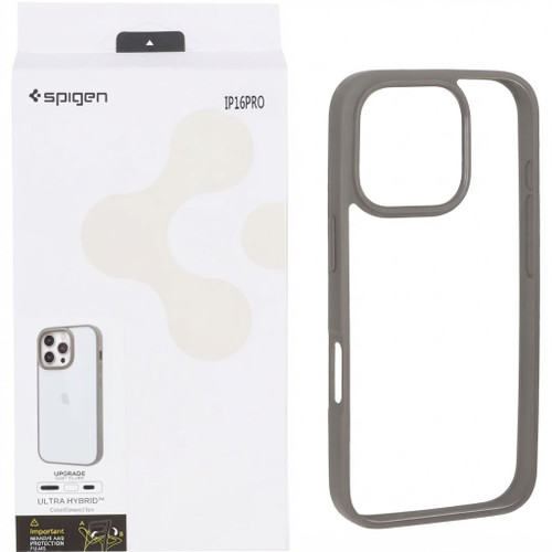 قاب اورجینال Spigen با توری اسپیکر فلزی Apple iPhone 16 Pro