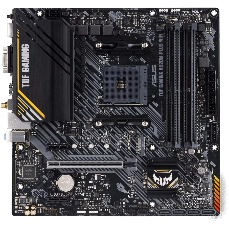مادربرد ایسوس مدل TUF Gaming A520M-Plus WiFi DDR4 کارکرده