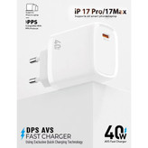 شارژر دیواری PD و فست تک پورت Beniuse مدل BE-CH05 40W