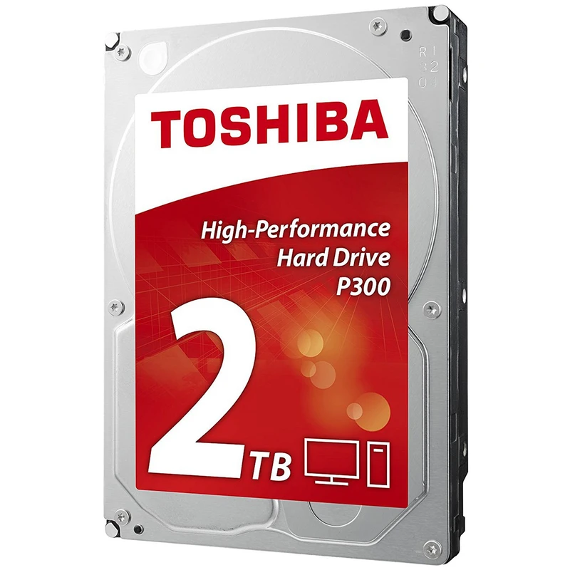 Toshiba P300 7200Rpm 64MB Buffer SATA3 HDD - 2TB