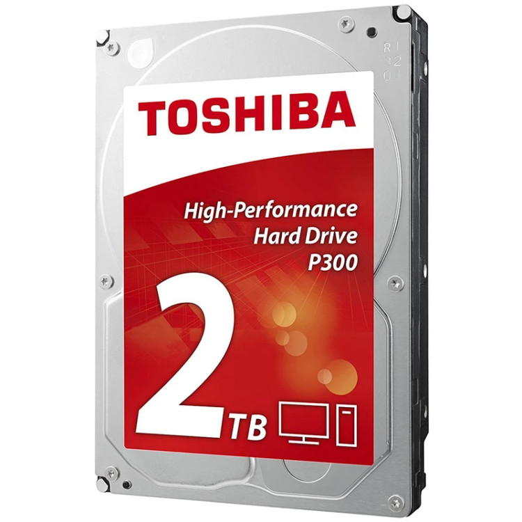 Toshiba P300 7200Rpm 64MB Buffer SATA3 HDD - 2TB