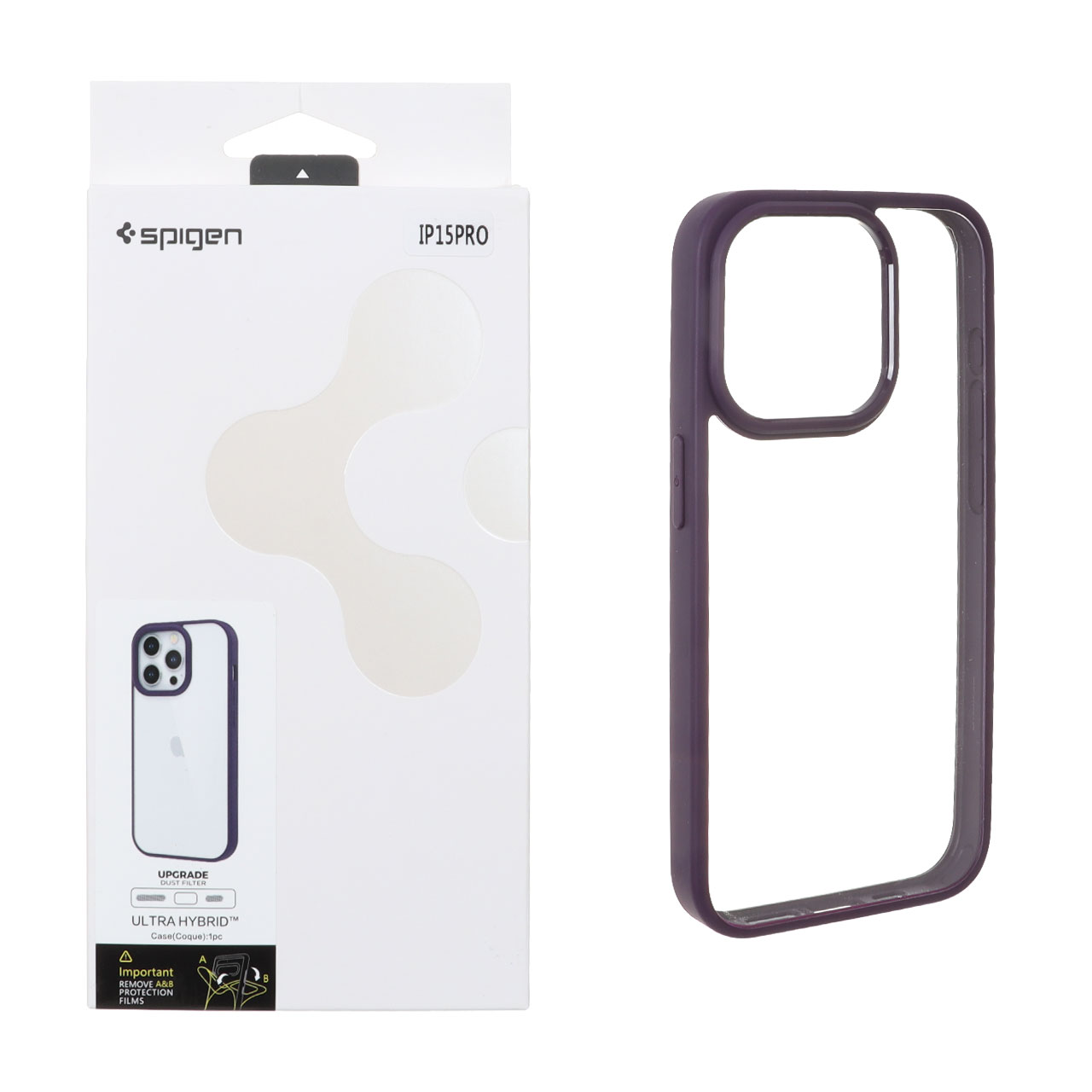 قاب اورجینال Magsafe Spigen با توری اسپیکر فلزی Apple iPhone 15 Pro